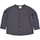 Copenhagen Colors Navy Check Combi Check Skjorta