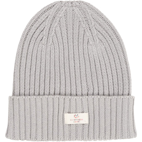 Copenhagen Colors Dusty Blue Cotton Knitted Classic Beanie