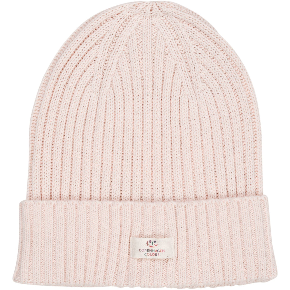 Copenhagen Colors Soft Pink Cotton Knitted Classic Beanie