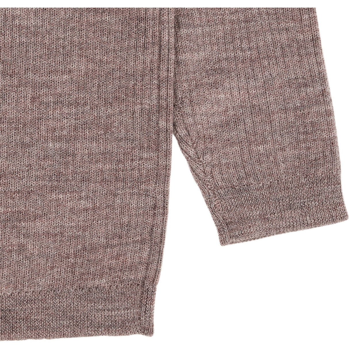 Copenhagen Colors Natural Melange Merino Classic Rib Blus