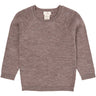 Copenhagen Colors Natural Melange Merino Classic Rib Blus