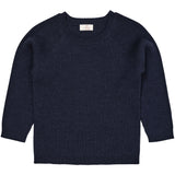 Copenhagen Colors Navy Merino Classic Rib Blouse 5