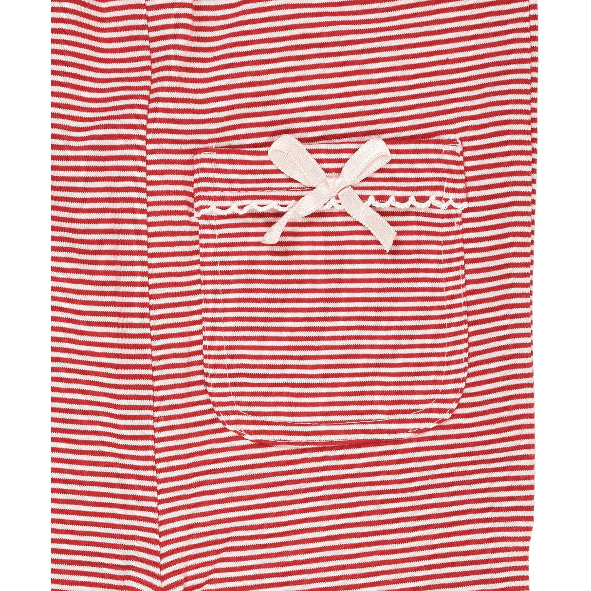 Copenhagen Colors Red/Cream Stripe Striped Flare Byxor