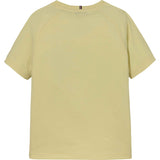 Tommy Hilfiger Lemon Zest Varsiy Foil Reg Tee Ss 6