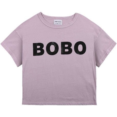 Bobo Choses Pale Mauve Short Sleeve T-Shirt