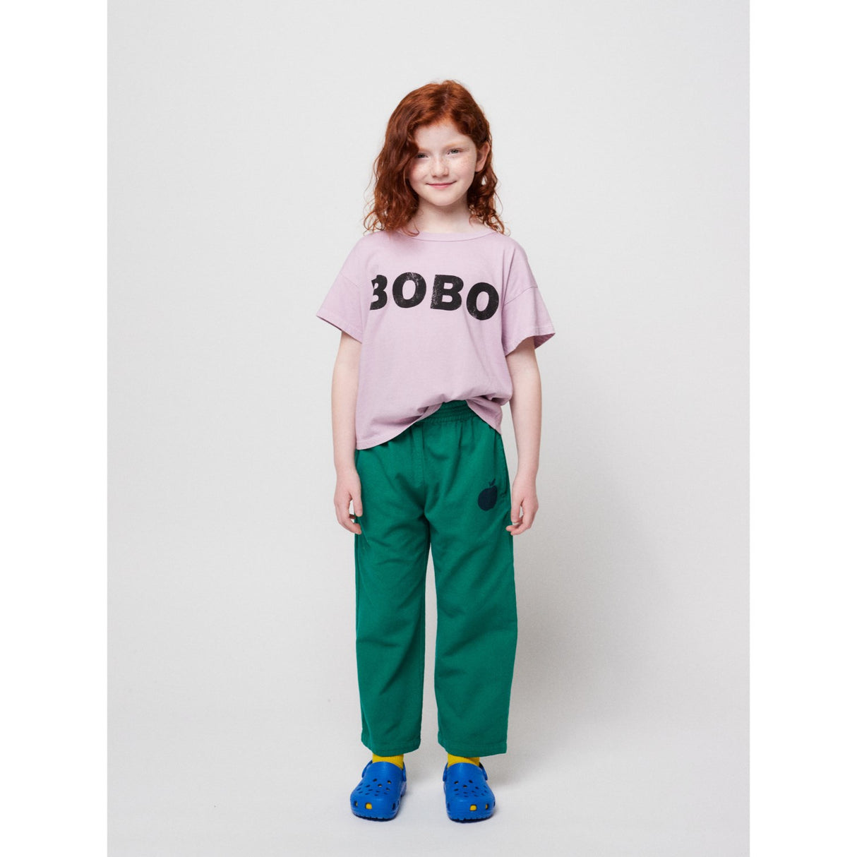 Bobo Choses Pale Mauve Short Sleeve T-Shirt