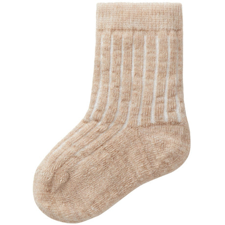 Lil'Atelier Rugby Tan Rakel Nil Socks