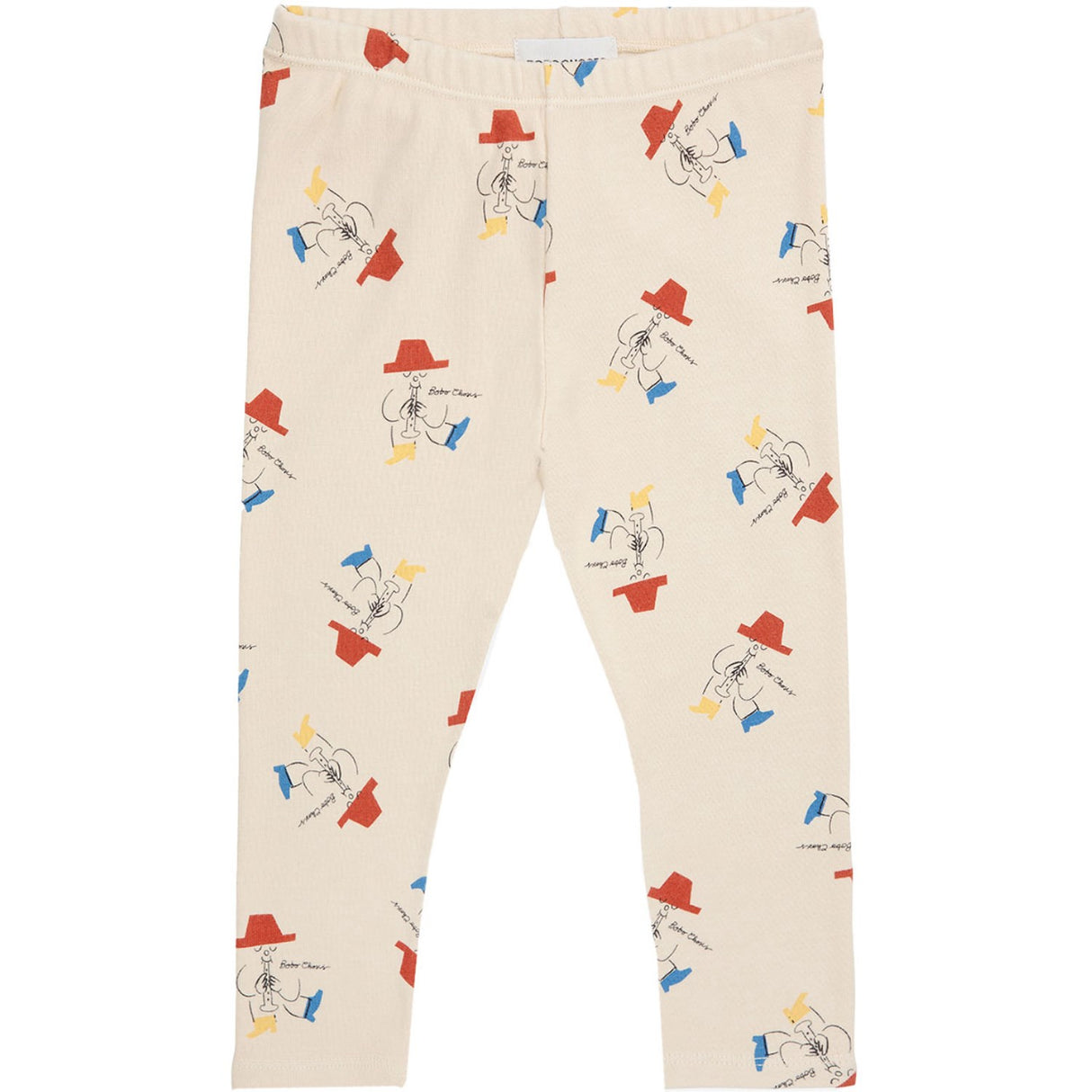 Bobo Choses White  Magic Flute Player  All Över Leggings