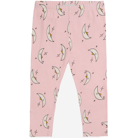 Bobo Choses Light Pink Beneath The Moon Leggings