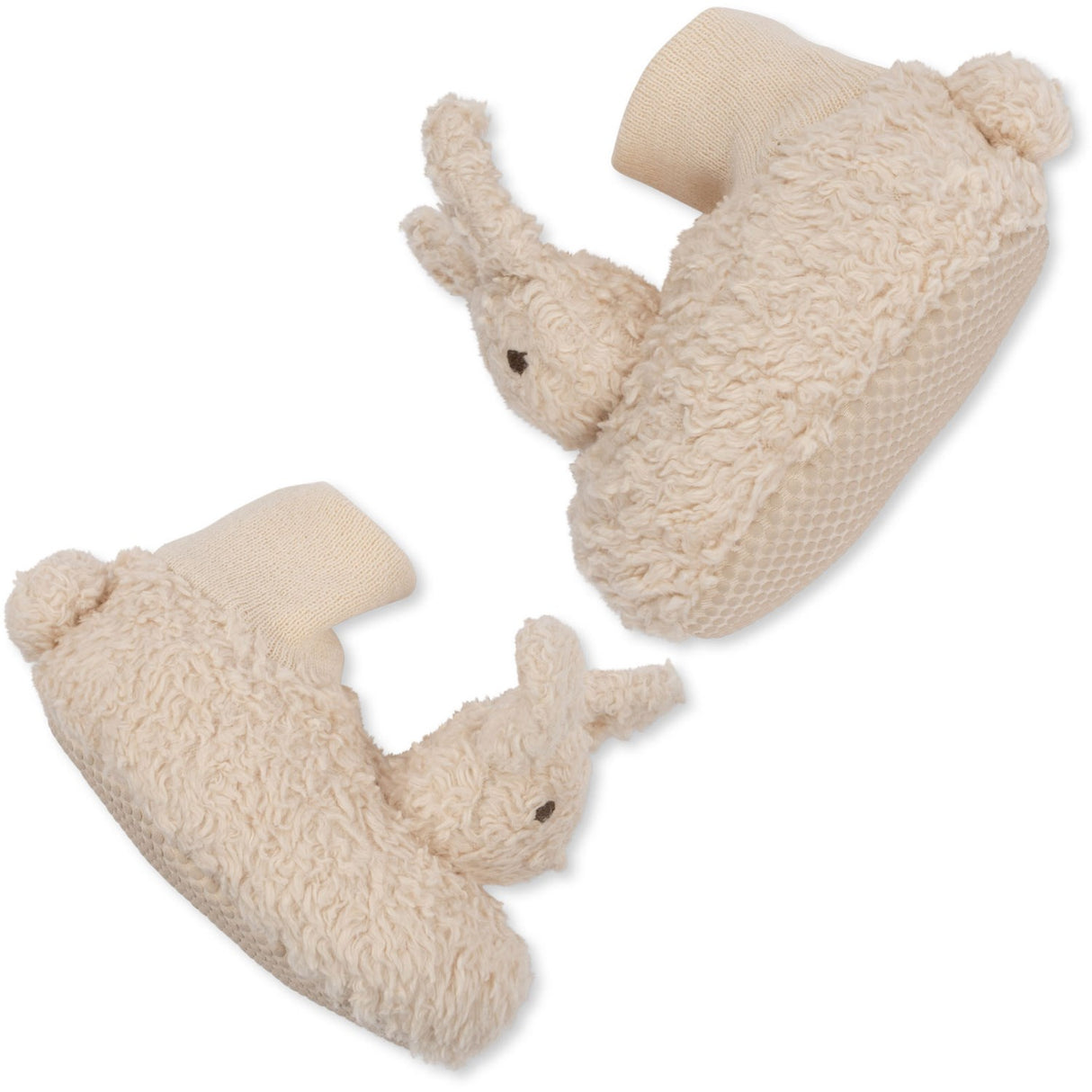 Konges Sløjd Beige Bunny Footies 6