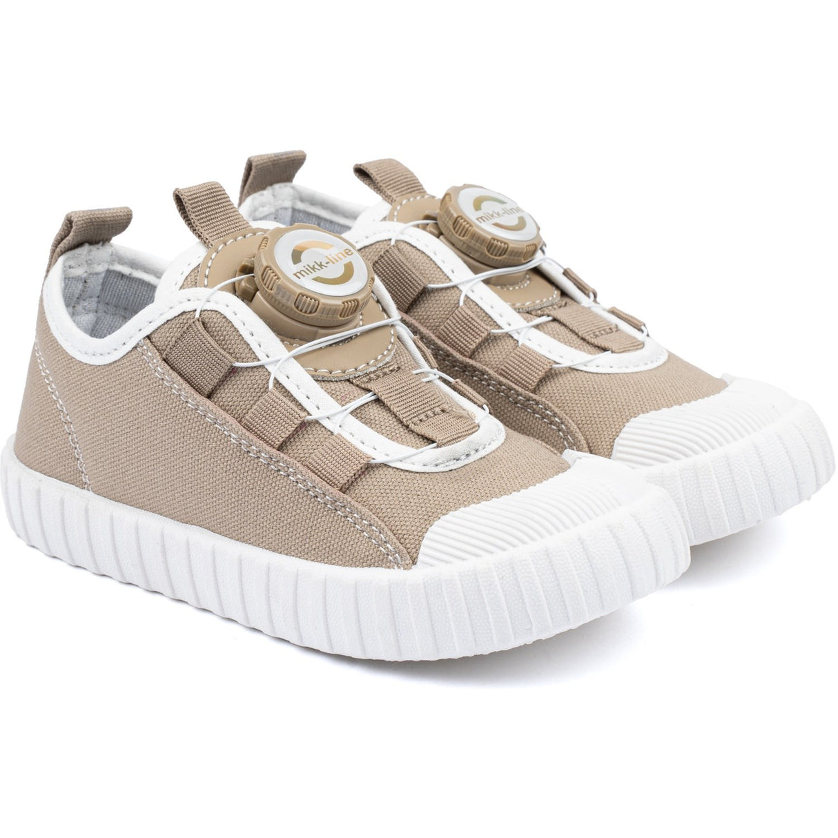 Mikk-Line Chocolate Chip Canvas Sneakers