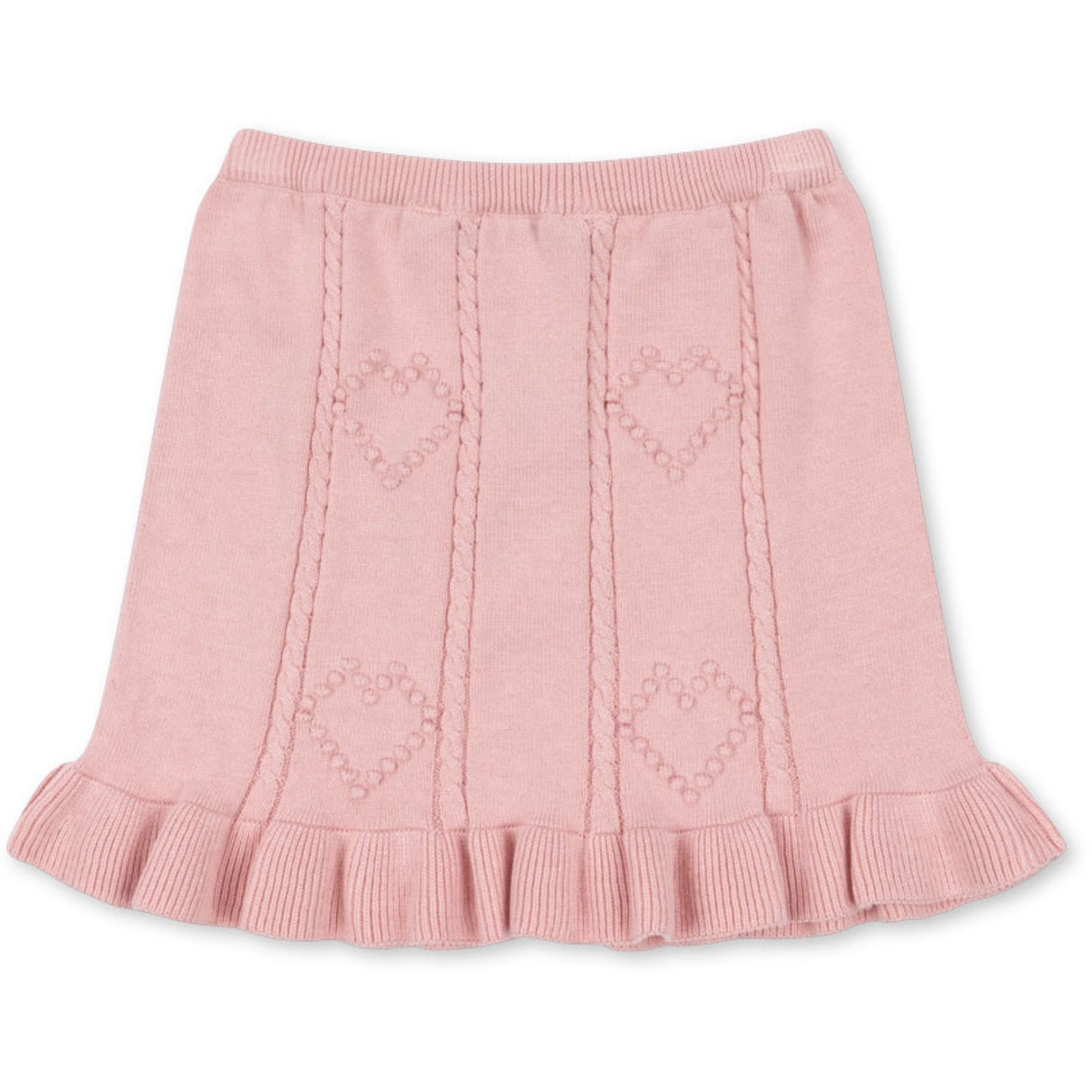 Konges Sløjd Silver Pink Soleil Knit Skirt Gots