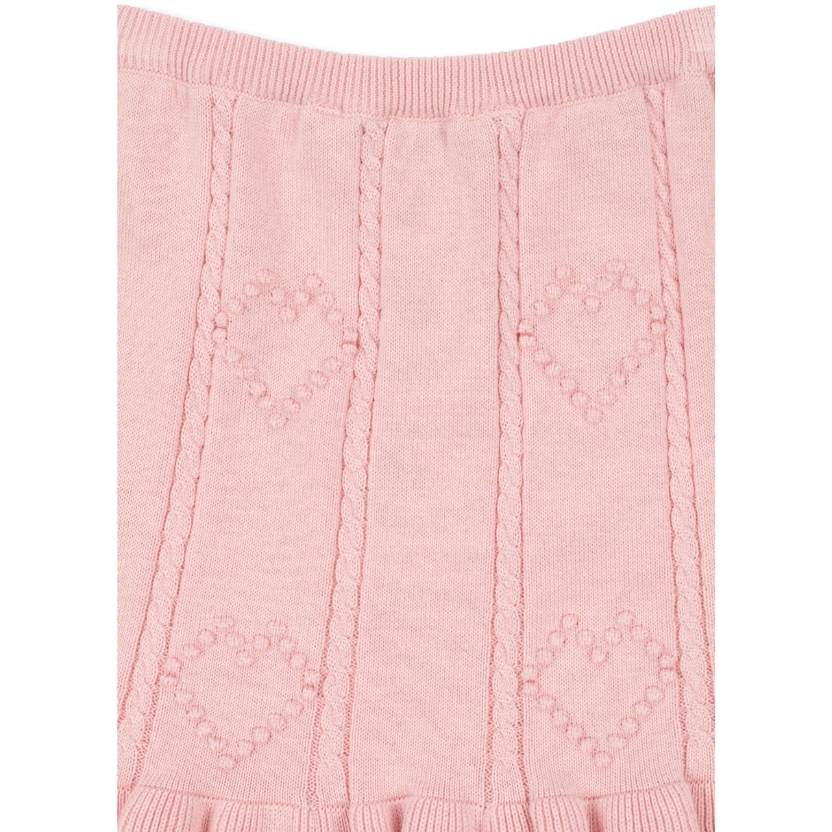 Konges Sløjd Silver Pink Soleil Knit Skirt Gots