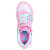 Skechers Unicorn Dreams Ombre Print & Star Skor Pink Turquoise 6