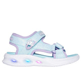 Skechers Sola Glow Sandal Light Blue Lavender 2