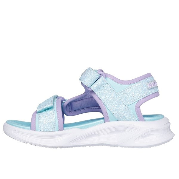 Skechers Sola Glow Sandal Light Blue Lavender 4