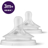 Philips Avent Natural Nappflaskhuvuden Response 3 mdr 2-pak 4