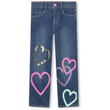 Billieblush Denim Blue Denim Trousers