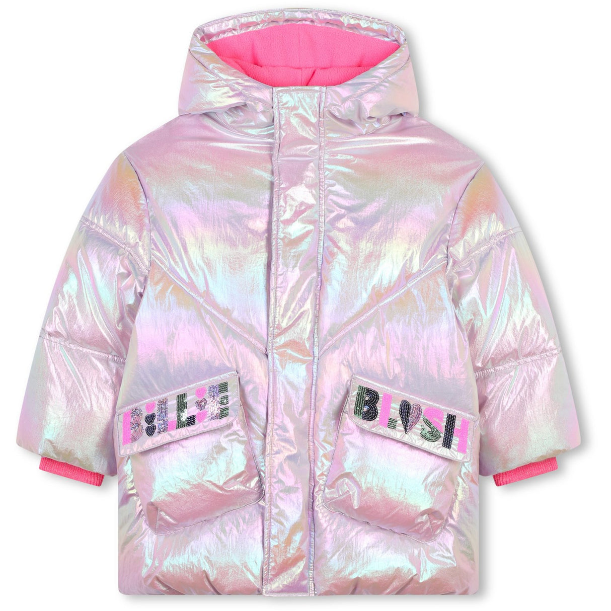 Billieblush Pink Pale Puffer Jacket