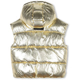 Marc Jacobs New Gold Puffer Jacket Sleeveless 3