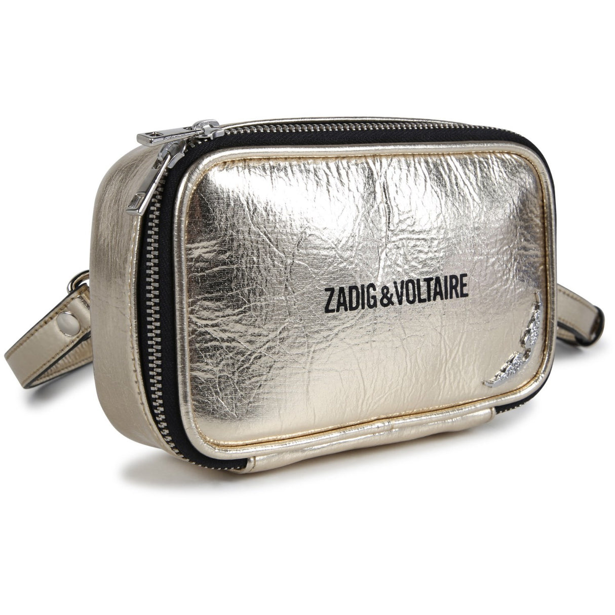 Zadig & Voltaire Black Yellow Handle Bag