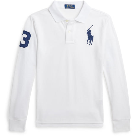 Pikétröja Ralph Lauren white Slim Pikétröja T-Shirt