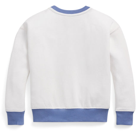 Pikétröja Ralph Lauren Deckwash White Sweatshirt