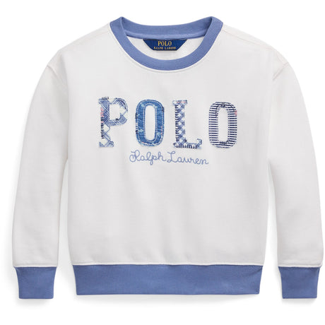 Pikétröja Ralph Lauren Deckwash White Sweatshirt