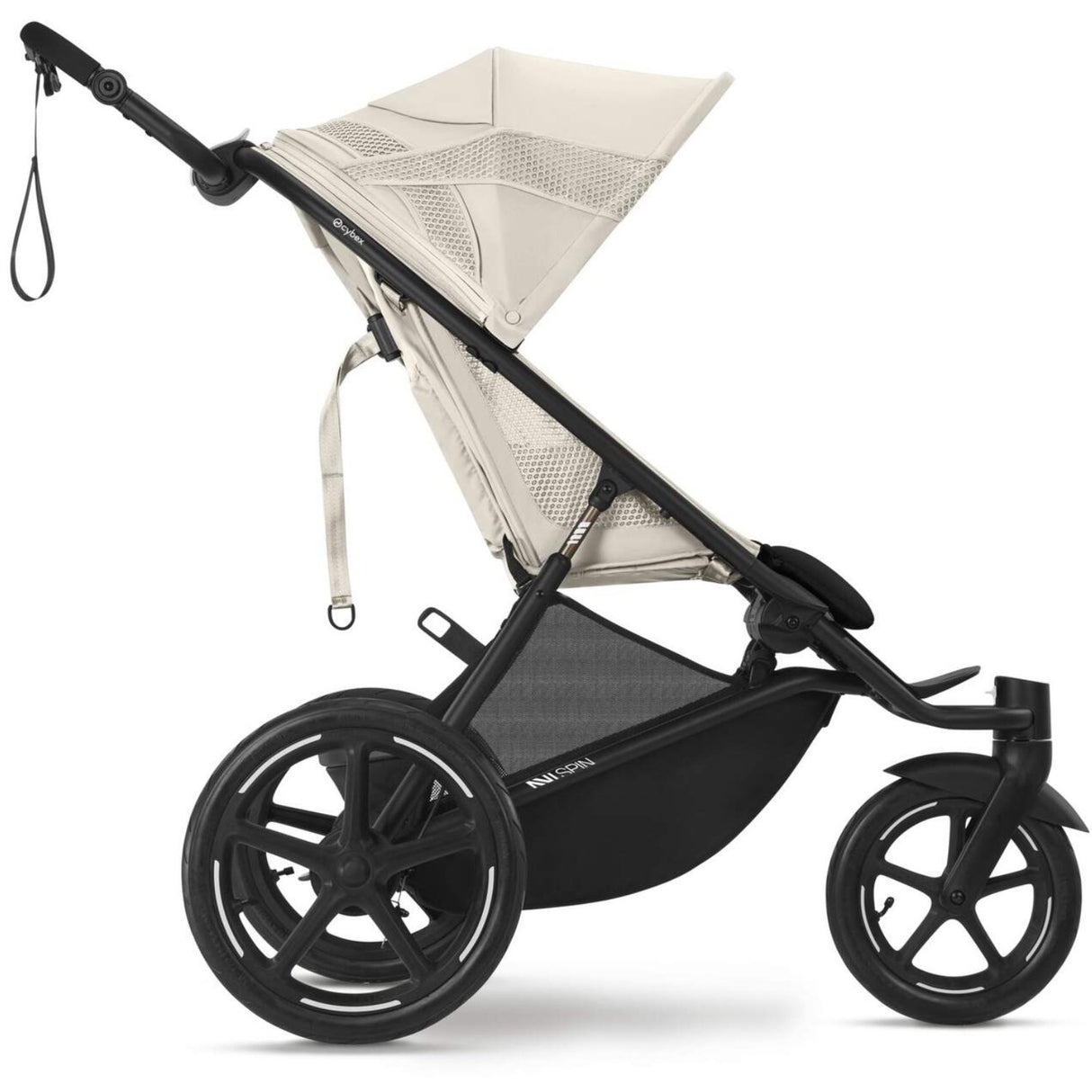 Cybex Avi Spin BLK Barnvagn Seashell Beige Light Beige