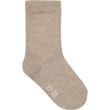 Minymo Silver Mink Melange Ankle Sock 2-Pack 2