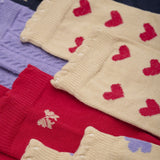 Minymo Red Socks 5-Pack 2