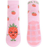 MELTON Strawberry Anti-Slip Strumpor Pink Nectar