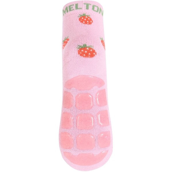 MELTON Strawberry Anti-Slip Strumpor Pink Nectar 3