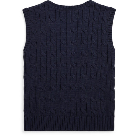 Pikétröja Ralph Lauren Rl Navy Knitted Väst 2