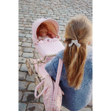 Konges Sløjd Powder Pink Check Doll Pram 4