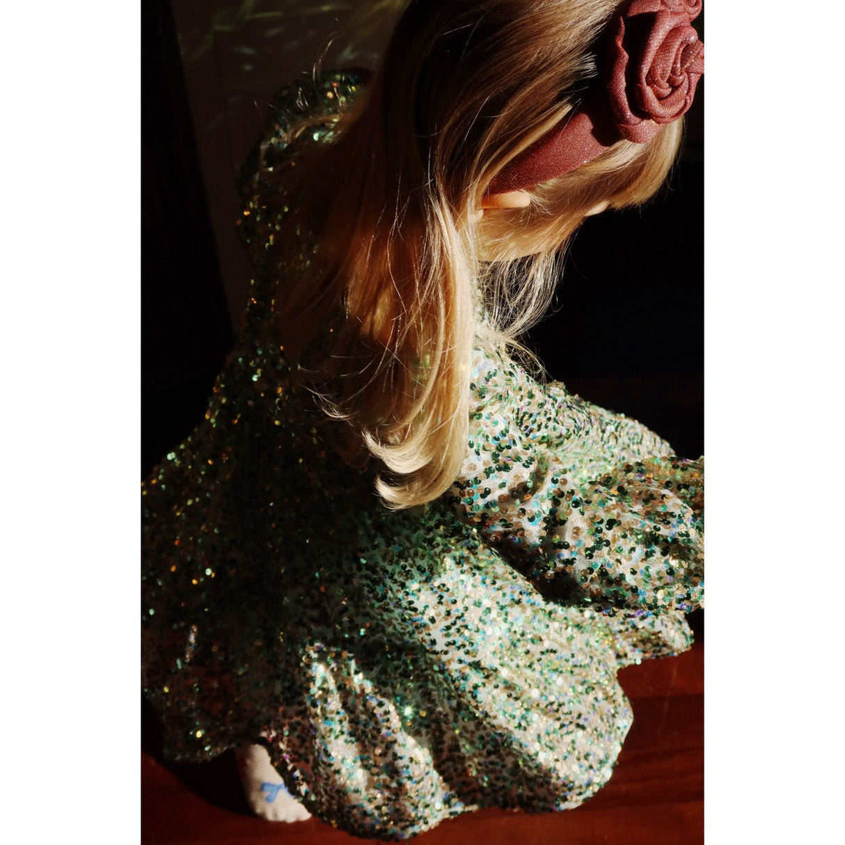 Konges Sløjd Green Lila Sequins Dress