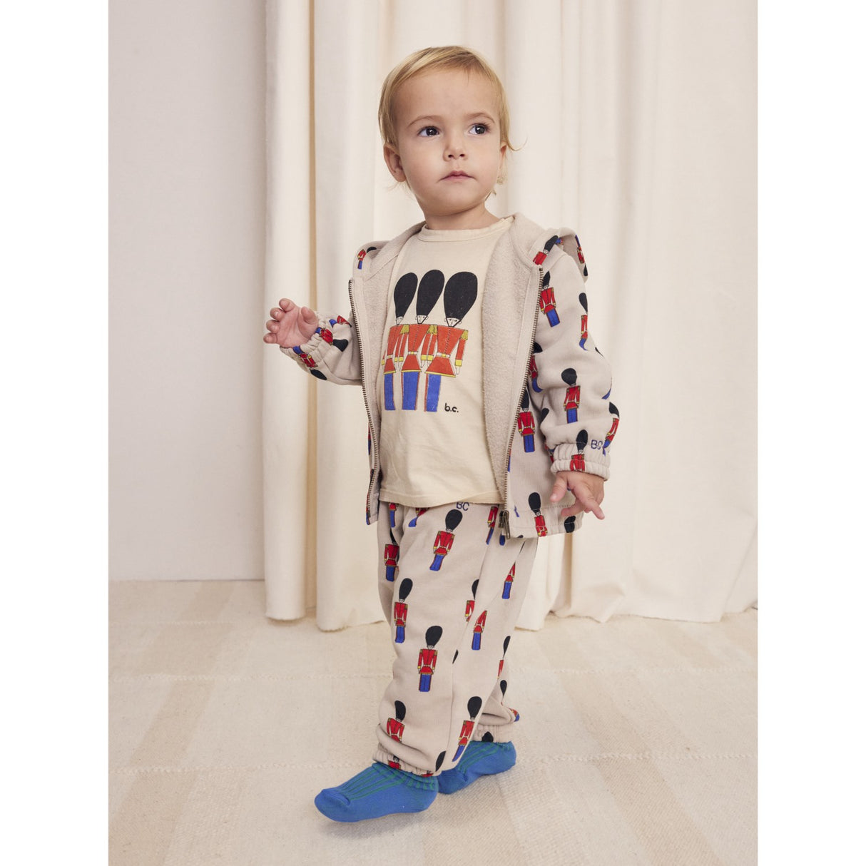 Bobo Choses Offwhite Little Tin Soldiers All Över Jochging Pants 2