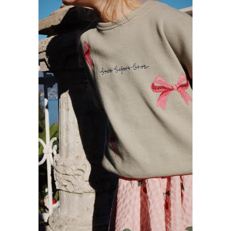Konges Sløjd Tea Lou Bow Sweatshirt Ocs