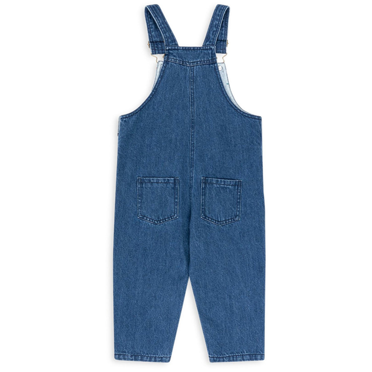 Konges Sløjd Denim Blue Cherry Magot Överalls Gots