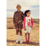 Mini Rodini White Cat Sp Klänning