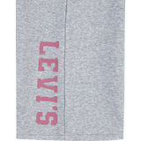 Levi's GREY Fleece Wide Leg Byxor