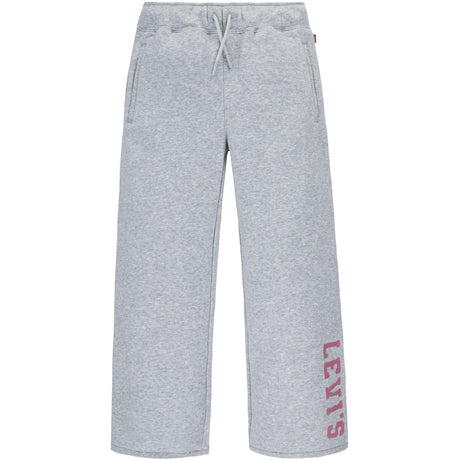 Levi's GREY Fleece Wide Leg Byxor