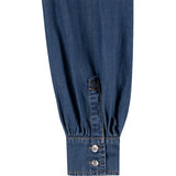 Levi's BLUE Western Peasant Denim Skjorta