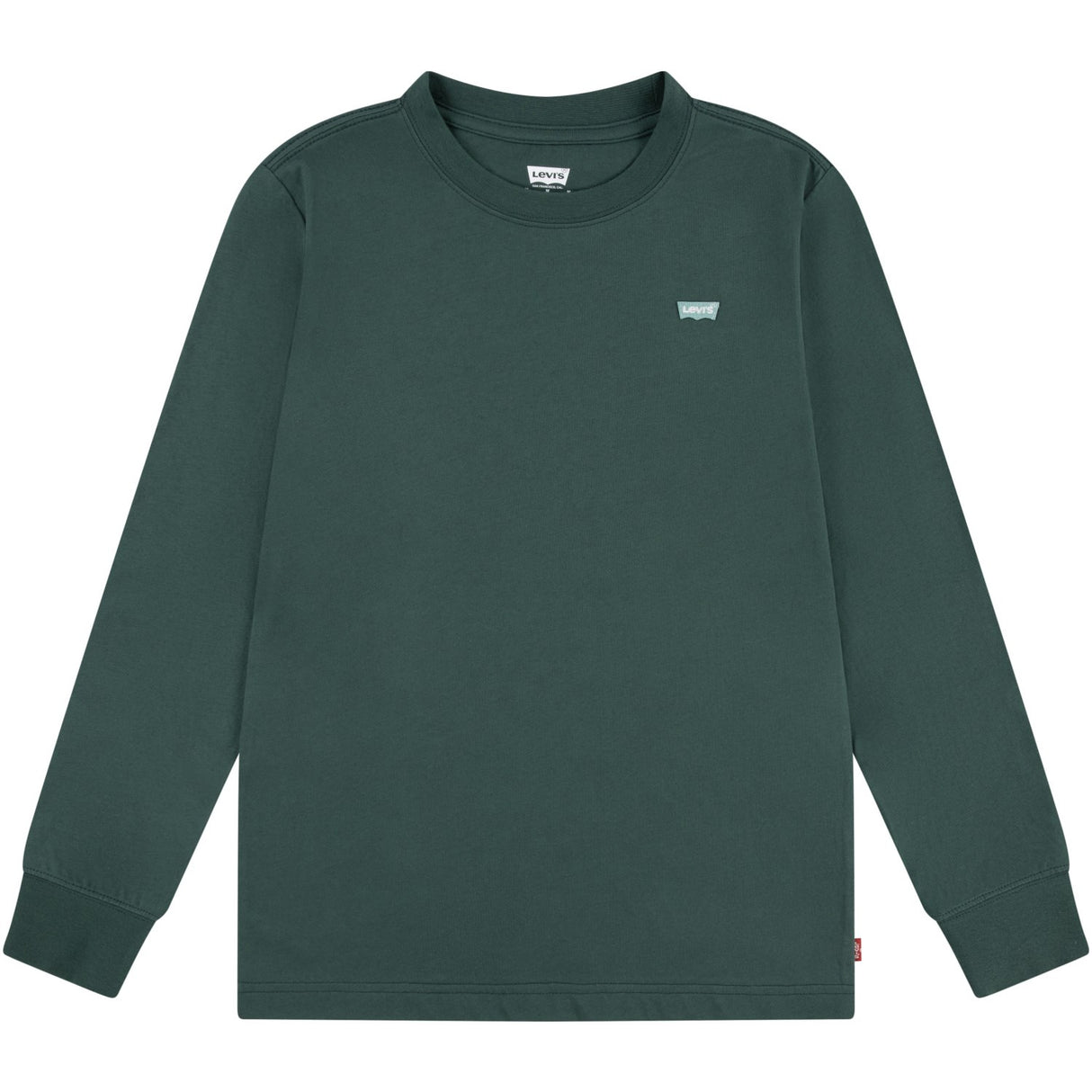 Levi's GREEN Long Sleeve Batwing Chest Hit Tee