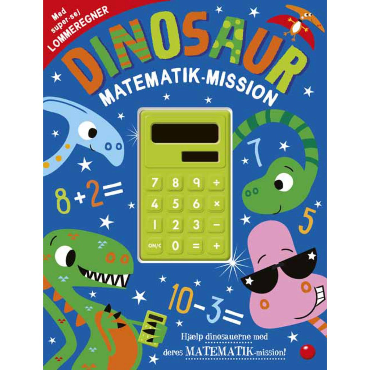 Bolden Dinosaurie Math Uppdrag - Med Miniräknare