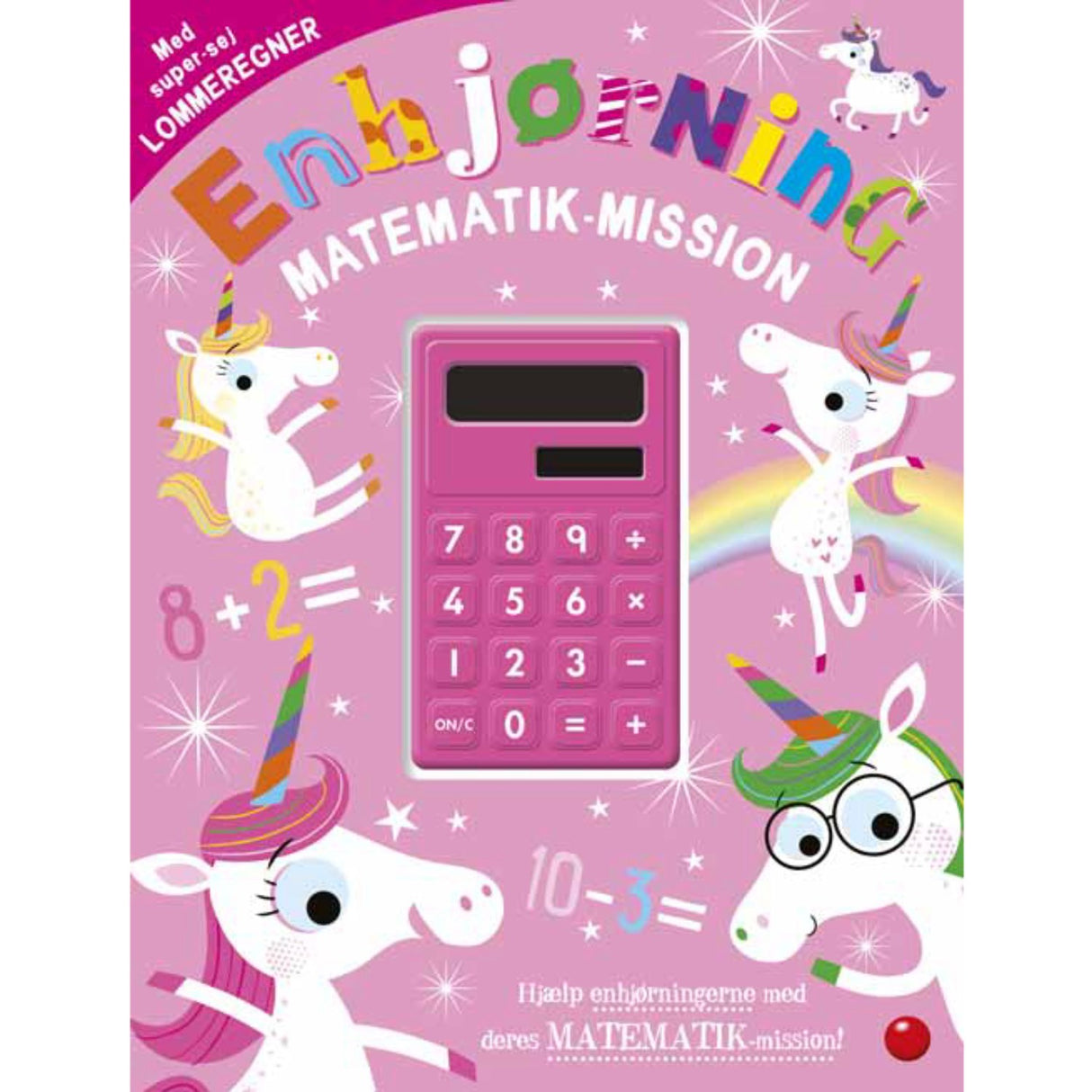 Bolden Unicorn Math Mission - Med Miniräknare