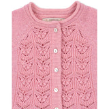 Konges Sløjd Powder Pink Cabby Frill Cardigan