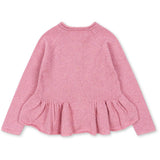 Konges Sløjd Powder Pink Cabby Frill Cardigan