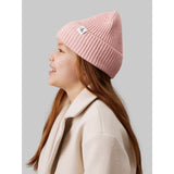 Calvin Klein Peach Whip Monochram Rib Beanie