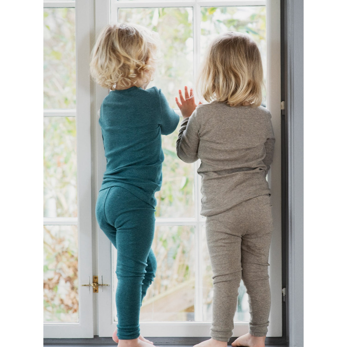 Serendipity Taupe Slim Blus